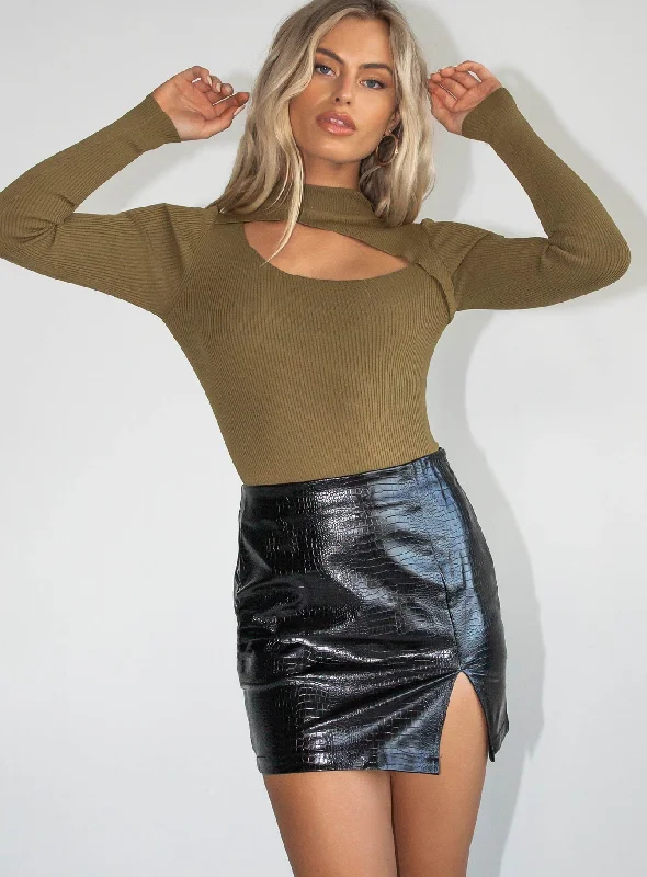 Women's Clothing For Special Occasions Miriah Mini Skirt Black