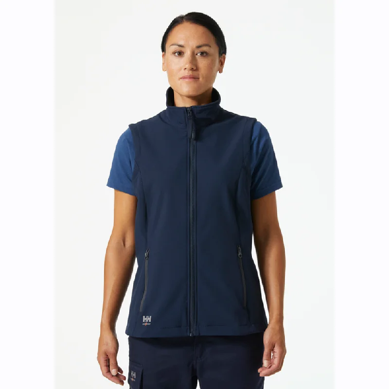 Women's Clothing For Holiday Travel Helly Hansen 74242 Women's 2.0 Manchester Softshell Vest Gilet Women's Clothing For Holiday Travel Helly Hansen 74242 Women's 2.0 Manchester Softshell Vest Gilet