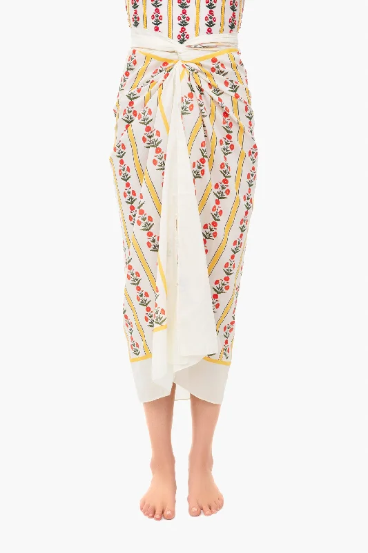 Sustainable Women's Apparel Carmna Lavanda Pareo