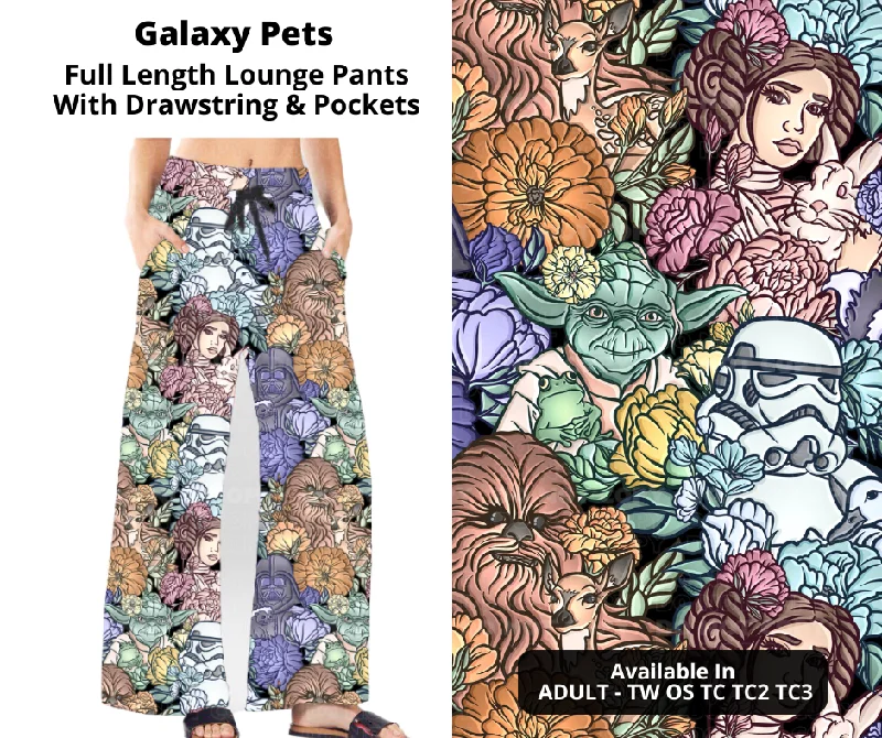 Women's Holiday Clothes Preorder! Closes 12/2. ETA Feb. Galaxy Pets Full Length Lounge Pants